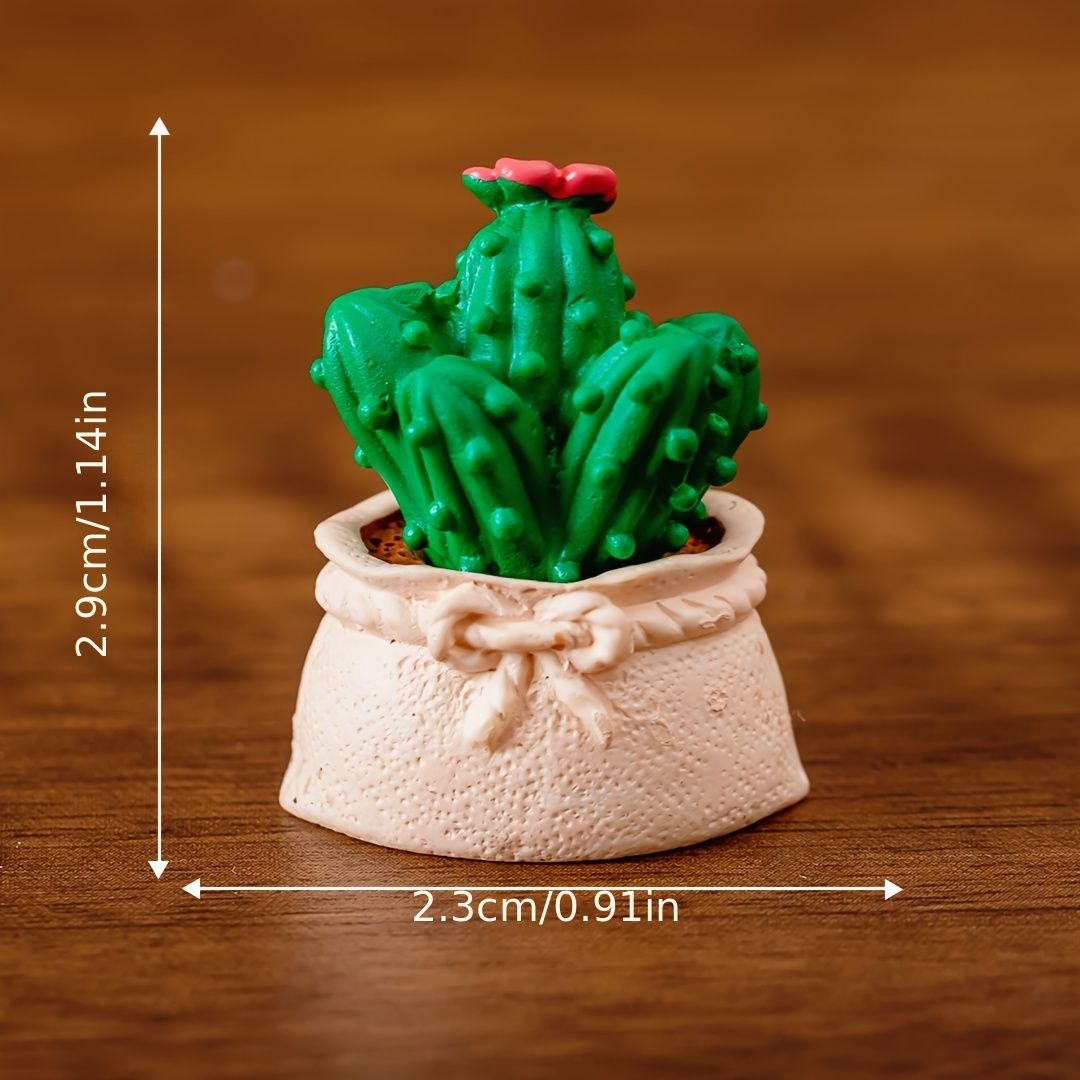 DIY Polymer Clay Cactus