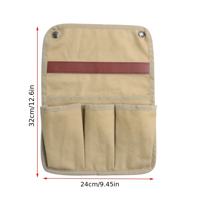 Camping Chair Armrest Storage Bag Canvas Folding Chair Organizer Side Pocket  Pouch Bag For Outdoor Camping Picnic Fishing Bag - AliExpress