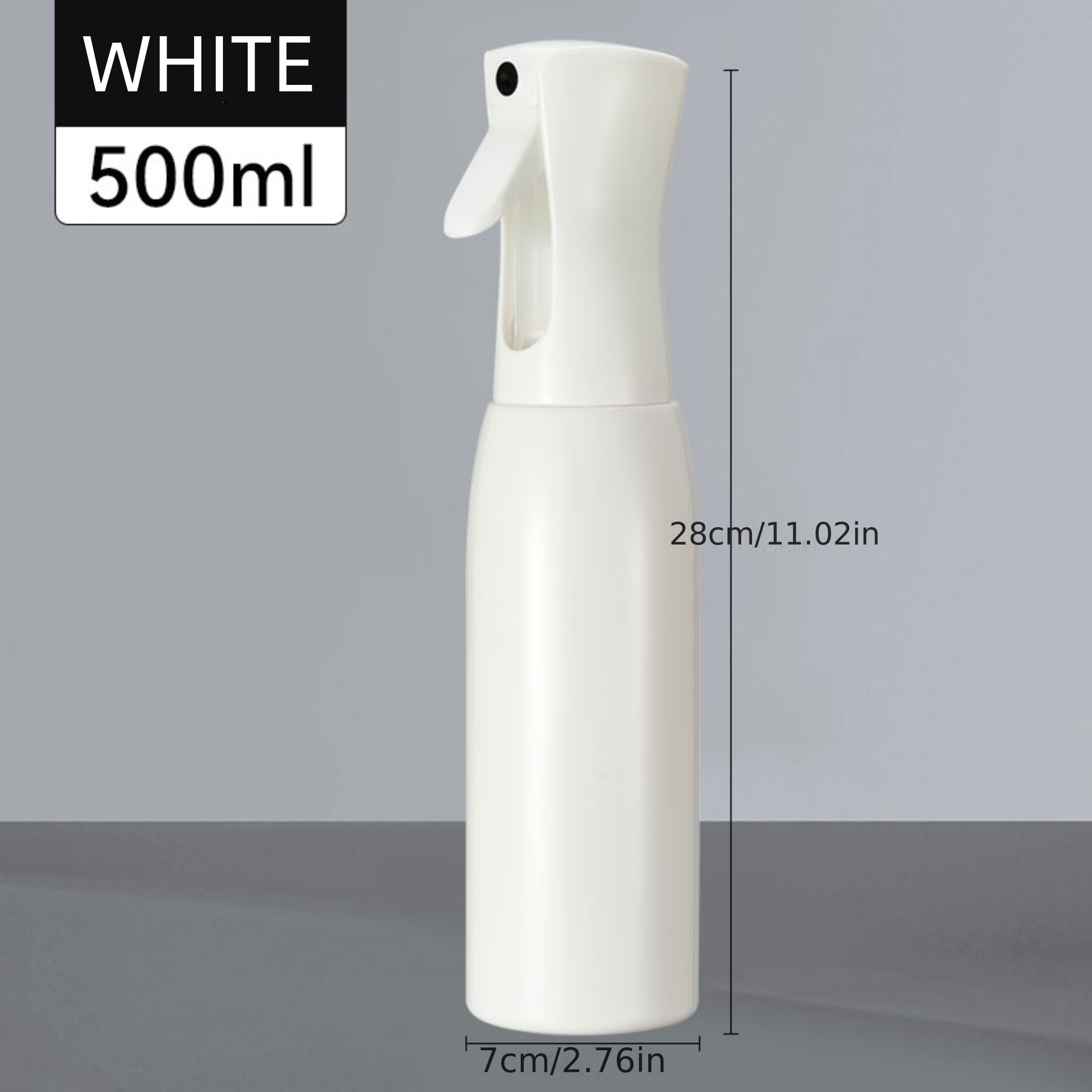 1pc 500ml Bouteille De Pulvérisation Continue À Fine Brume Pour Maquillage  Hydratant Haute Pression Pulvérisateur De Jardin Pressurisé Bouteille De  Nettoyage De Chaussures Et De Vêtements - Temu Belgium