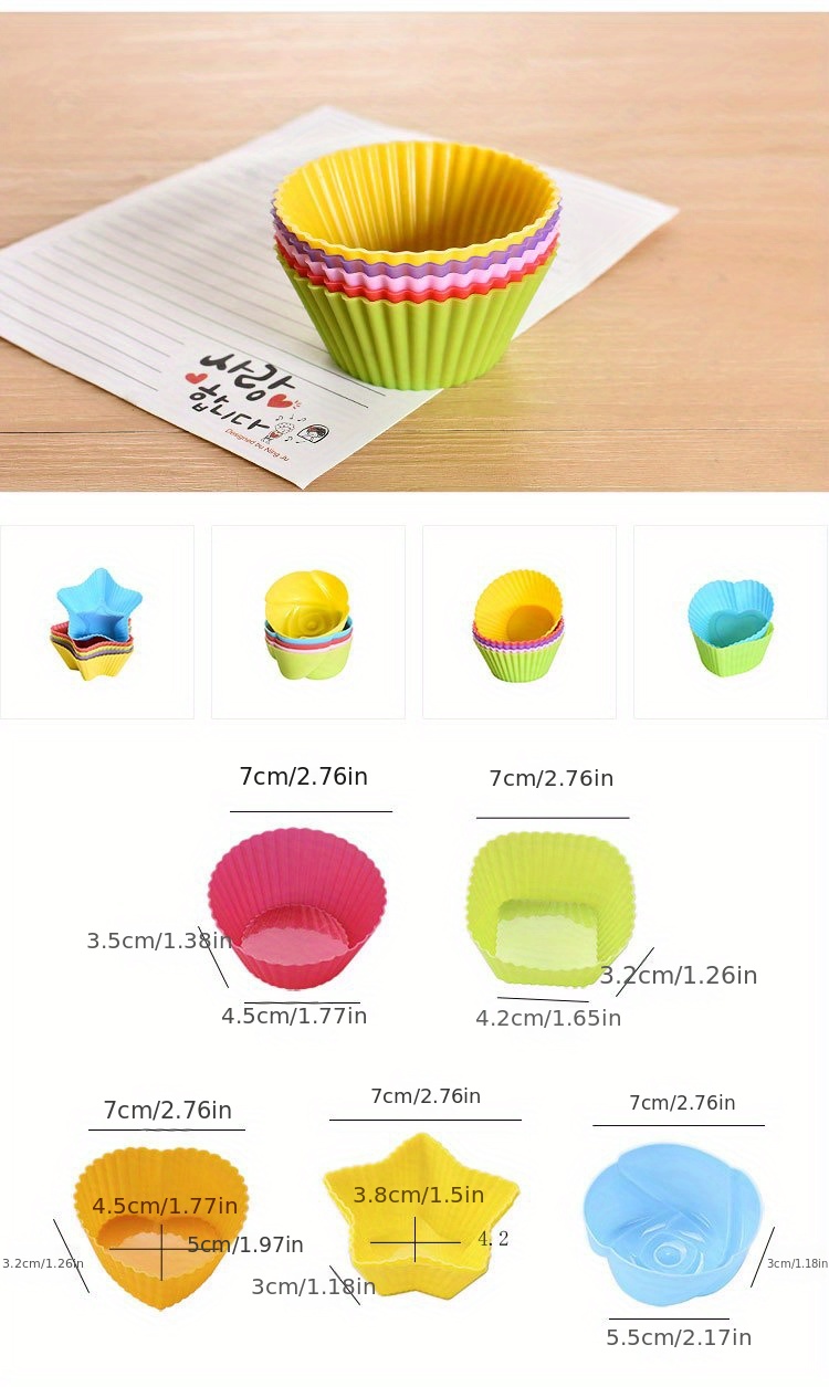 1pc Resistente Alte Temperature Muffin Cup Silicone Piccolo - Temu Italy