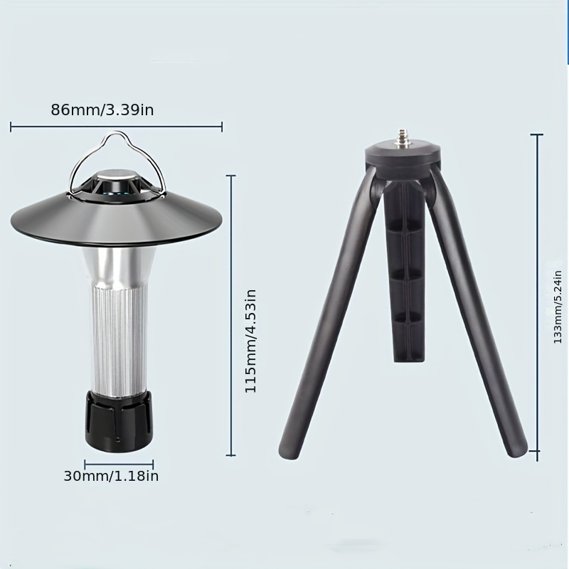 Cob Camping Light: Portable Telescopic Led Outdoor Tent - Temu