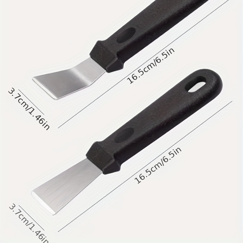 1pc Stainless Steel Kitchen Scraper Knife, Cleaning Shovel, Range