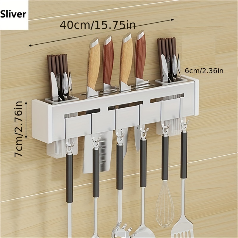 Stainless Steel Detachable Kitchen Kinfe/Utensil Rack