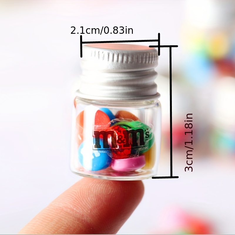 Miniature Glass Jar Mini Food Real Cooking 