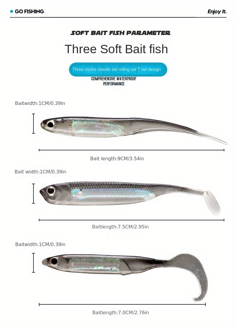 Paddle Tail Swimbait Soft Bionic Bait With Aluminum Foil For - Temu Canada