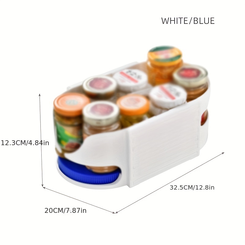  FIFO Countertop Plastic Canned Food Organizer for