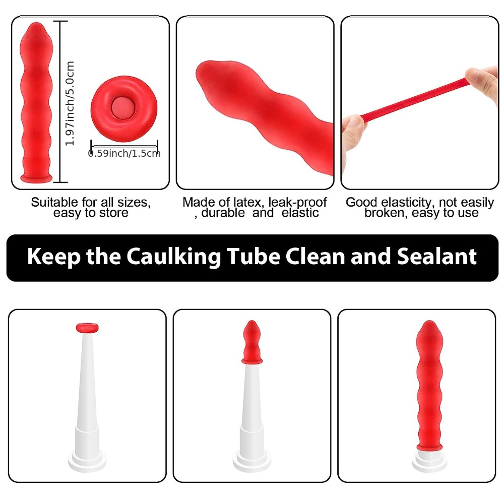 Caulk Cap Caulk Sealer Saver Open Caulking Tube For Sealing And Preserving  