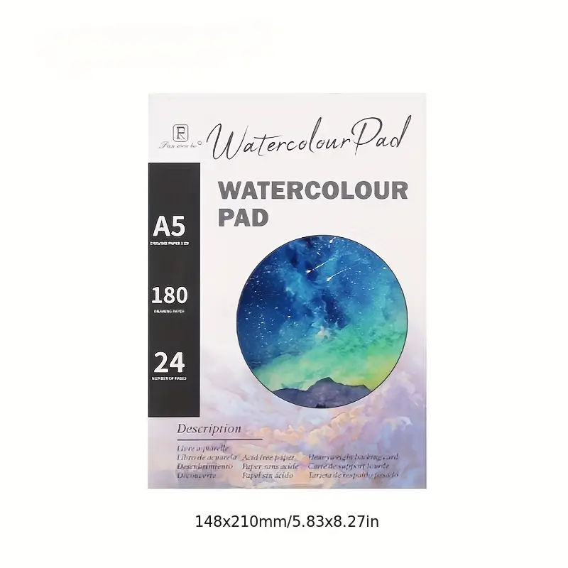 Watercolor Student Water soluble Sketchbook Gouache Paper - Temu