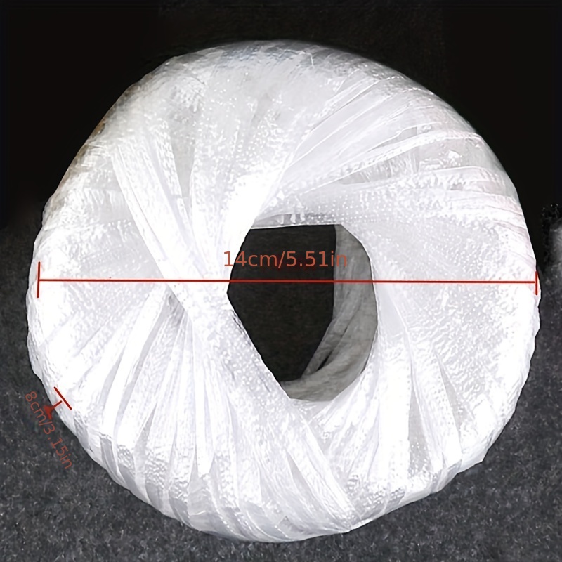 Plastic rope bundled packaging belt rope pocket fiber rope plastic rope  transparent packaging nylon strapping rope