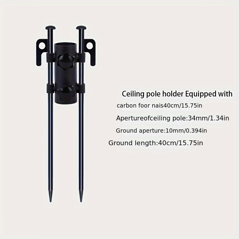 Canopy Rod Holder Tent Pole Fixed Tube Awning Pole Stand For