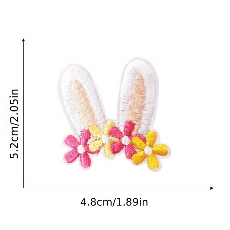 1pc Embroidery Stickers For DIY Shoe, Bags, Hat, Mobile Phone Case, T-shirt  Collar, Handmade Decorative Accessories, Sew On Iron On Patch Applique