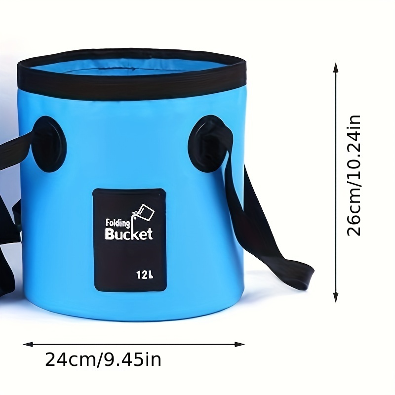 Collapsible Bucket: Folding Water Container For Camping - Temu