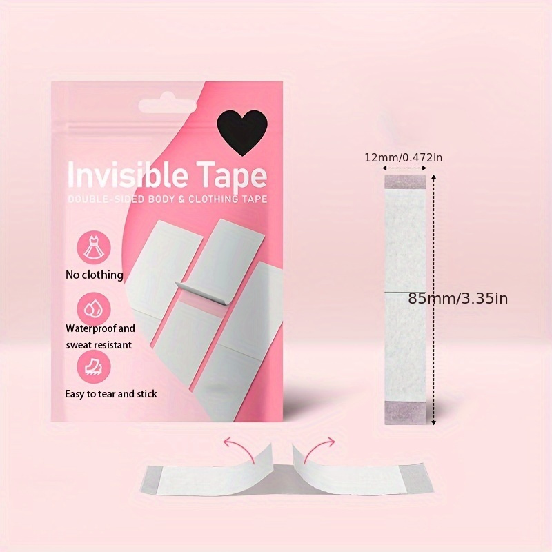 Invisible Anti slip Stickers Seamless Double sided Adhesive - Temu
