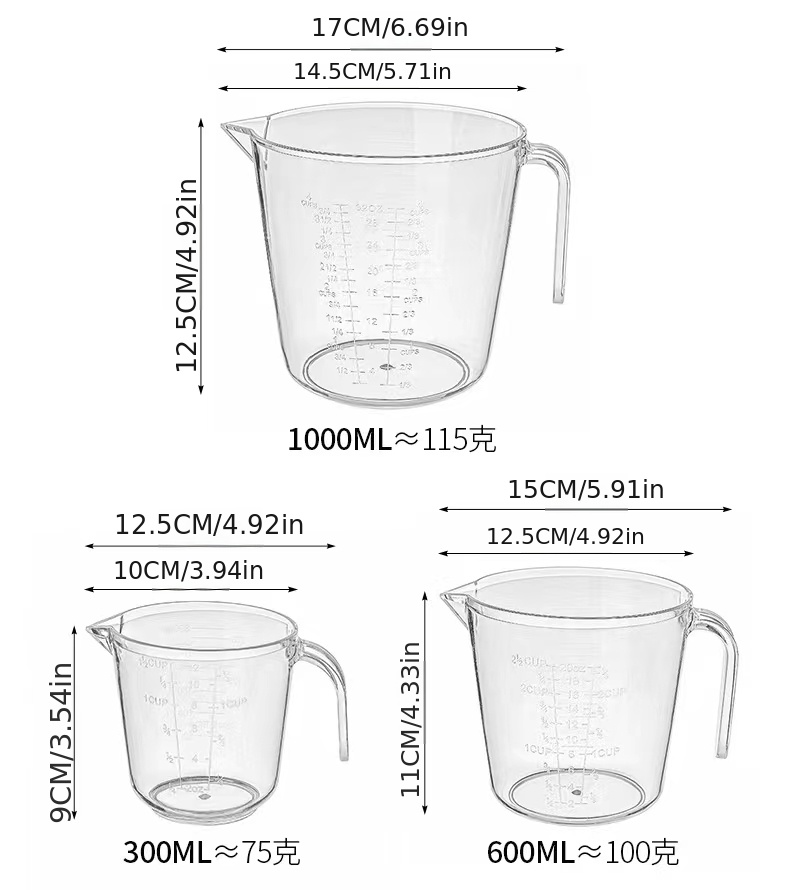 115-Big Number Measuring Cups