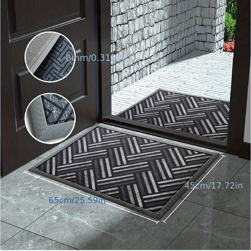 Dirt Resistant Halloween Welcome Doormat, Anti-slip Low Pile Indoor Outdoor  Entrance Mat, Absorbent Bath Mat, Suitable For Living Room Bedroom Bathroom  Kitchen Balcony Patio Carpet - Temu