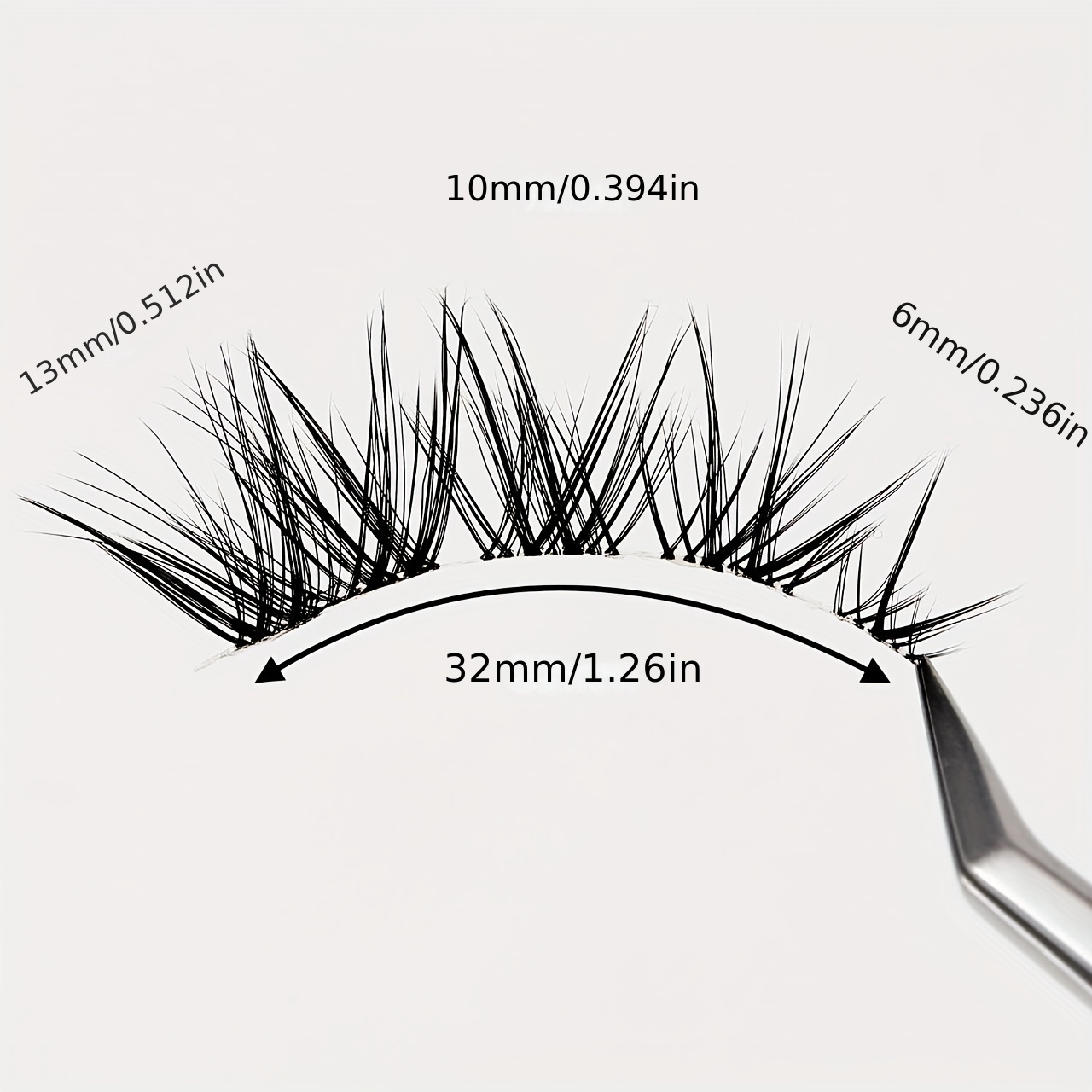 Fox False Eyelashes Eye End Lenghtening Light Smoky Makeup - Temu