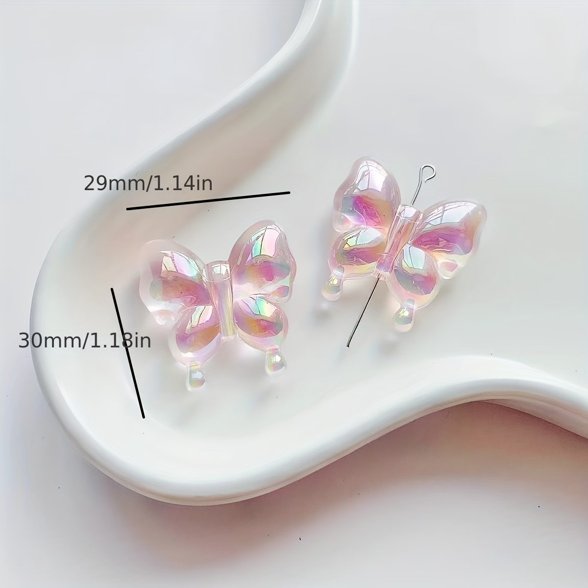 Kawaii Bow Charms for Jewelry Making Diy Earring Bracelet Pendant