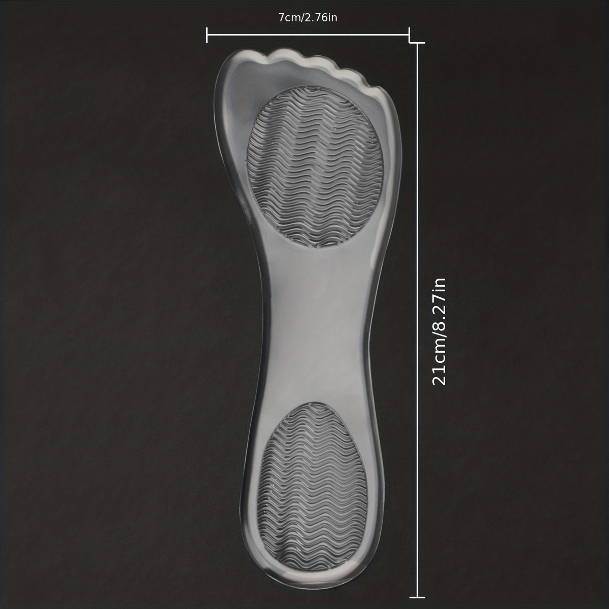 High Heeled Shoes Insoles Self-Adhesive Non-Slip Silicone Cropped Pad