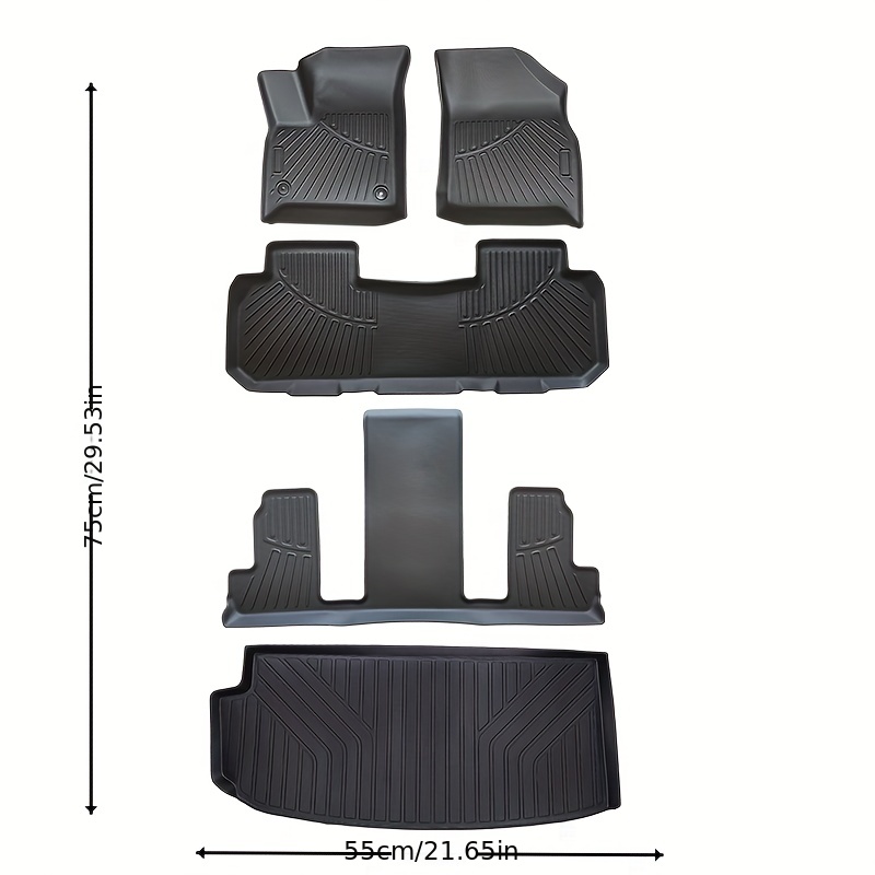 TPE Floor Mats for 2018-2023 Chevy Traverse