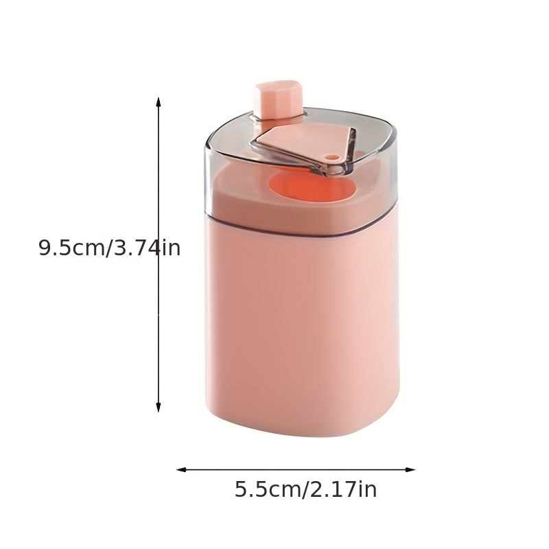 Solid Color Plastic Toothpick Box Toothpick Holder - Temu