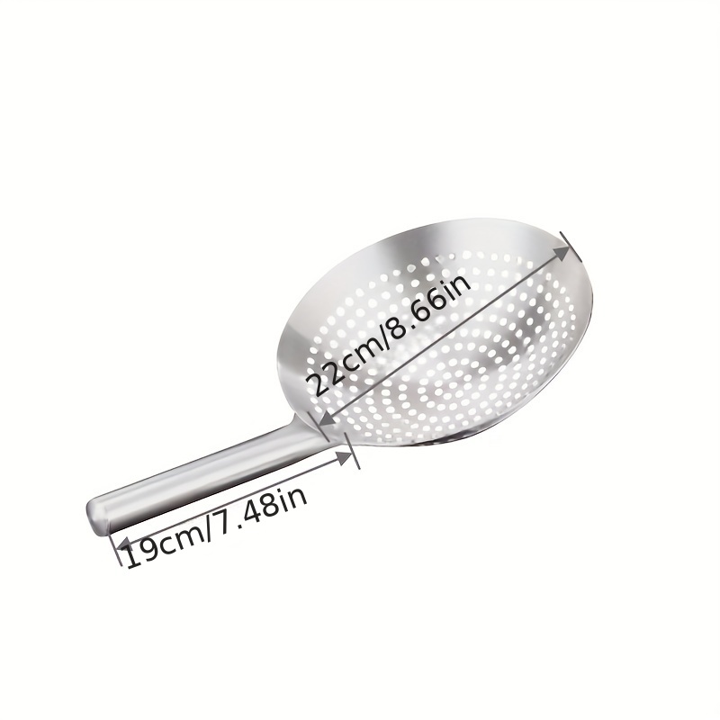 Colander Spoon Pots Skimmer Spoon Stainless Steel - Temu