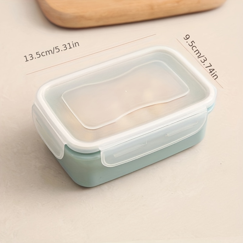 Mini Refrigerator Crisper, Small Lunch Box, Kitchen Bento Box, Plastic  Storage Box, Rectangular Sealed Box, Food Storage Fresh Fruit Containers  For Fridge, Kitchen Accessories - Temu