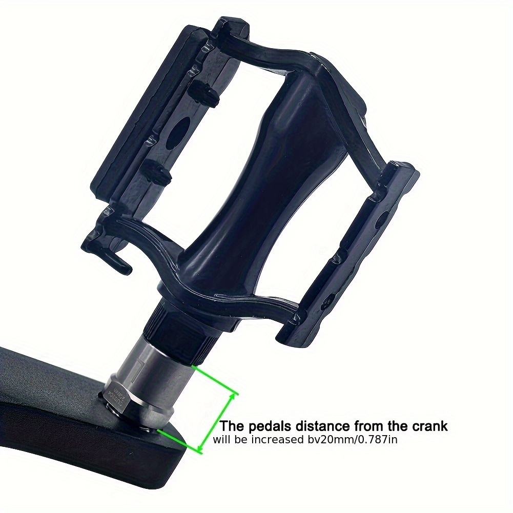 stainless steel bicycle pedal adapter crank arm 16 Temu