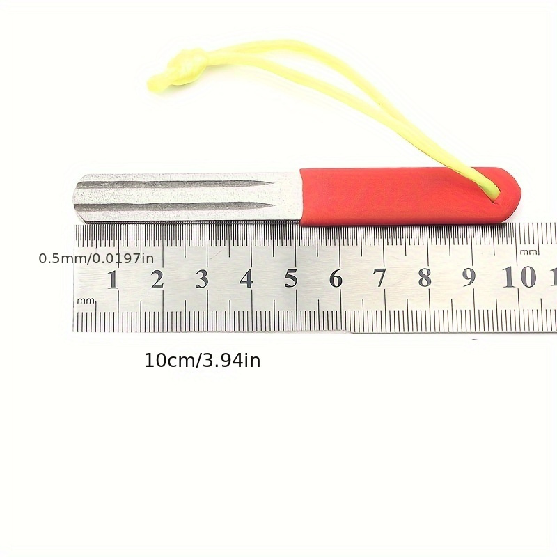 Portable Fish Hook Sharpener Double sided Hook File Three - Temu