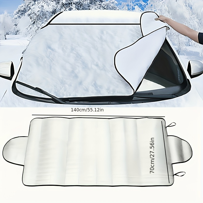 Protector Hielo Nieve Coche Parasol Ventana Parabrisas - Temu