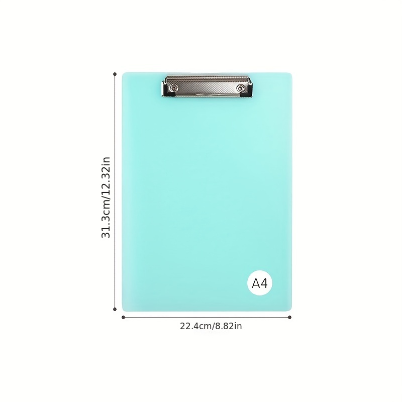 Transparent Plastic Office Folder A4 Size Writing Board