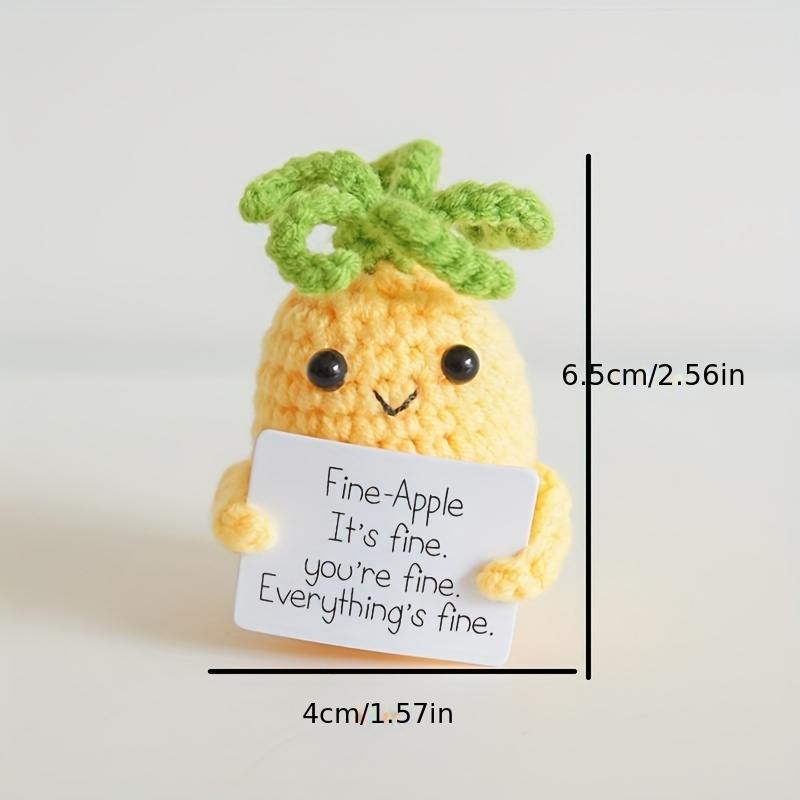 Positive Energy Potato Pocket Hug Gift Cute Wool Creative - Temu United  Kingdom