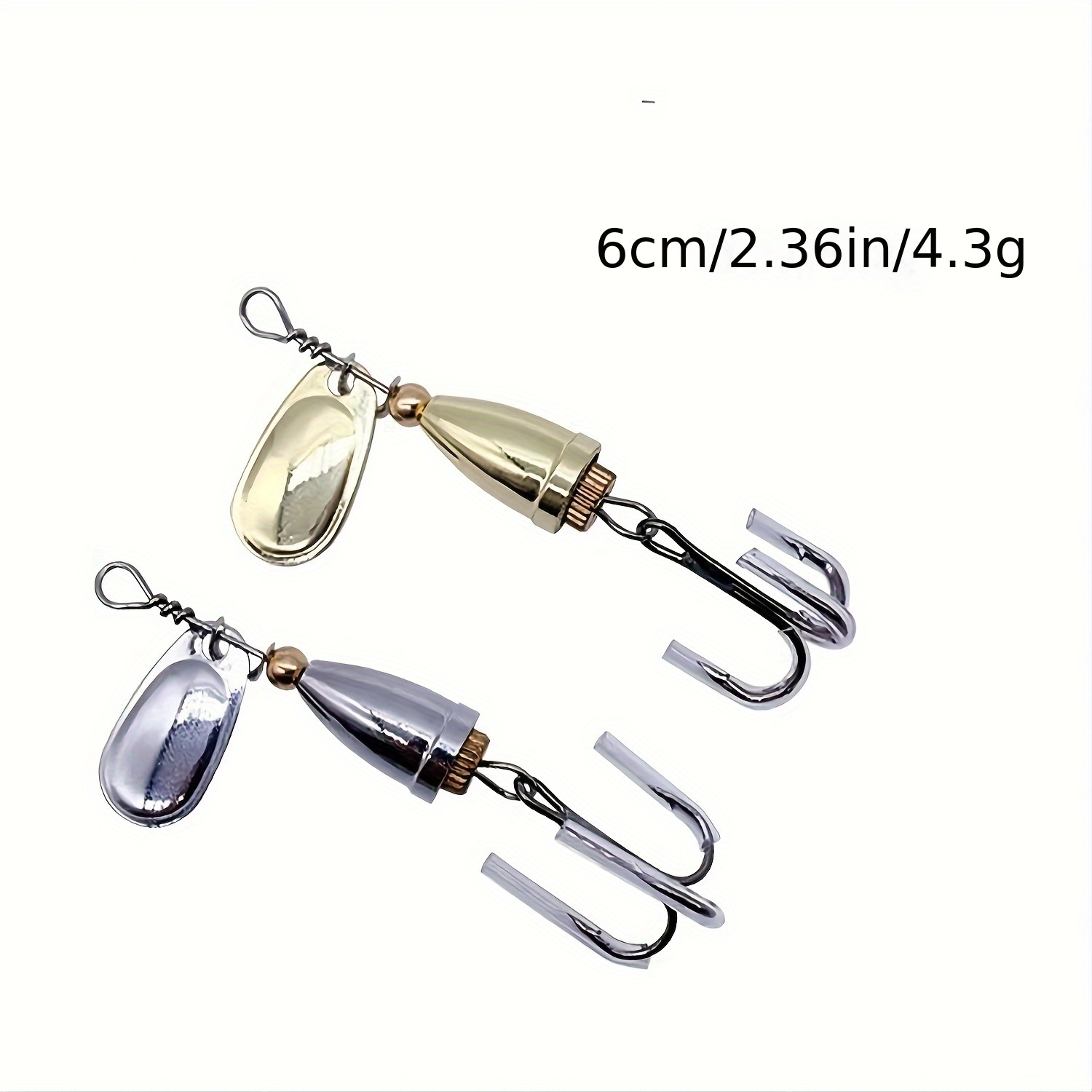 Long Casting Fishing Lure, Bionic Bait, Spinnerbait With Barbed