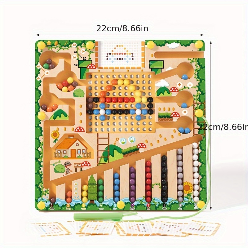 fun magnetic maze   sorting   and brain development game for   gift for birthdays halloween or christmas