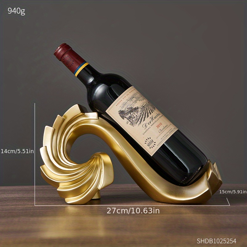 wine bottle display