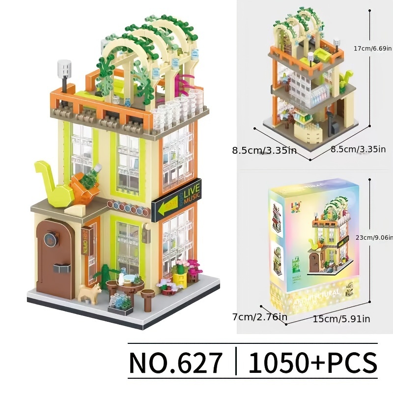 Street View Takoyaki Shop Mini blocs de construction jouets - Temu Canada