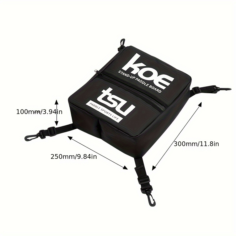 коетсу пaddle board cooler bag - велика ємність для зберігання sup з піднісним дизайном, гладким блискавкою та ручкою для перенесення для спорту на серфінгу та педдлінгу, аксесуар для sup | сучасна сумка для sup | фініш Опис товару 1