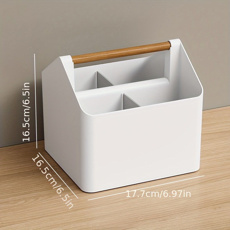 Home Storage Organizer Cleaning Caddy Storage Basket With Handle, Aesthetic  Room Decor, Home Decor, Kitchen Accessories, Bathroom Decor, Bedroom Decor  - Temu