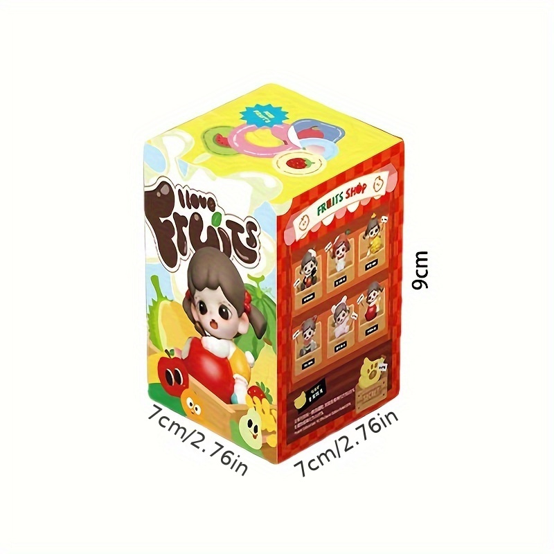 TEMU I Box Collectible Miniature Toy Figures - Desktop Decorations, Random , Abs, Suitable For 14+, Set Of 1