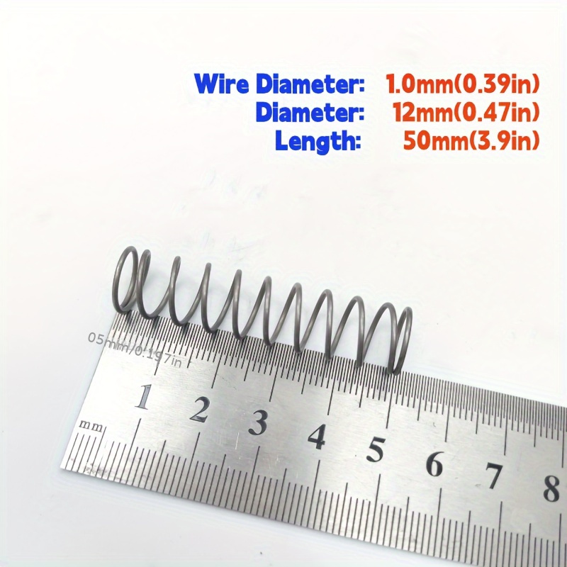 Ressort De Compression RS PRO Dia. 11.6mm, L 40.5mm, 7.87N/mm En
