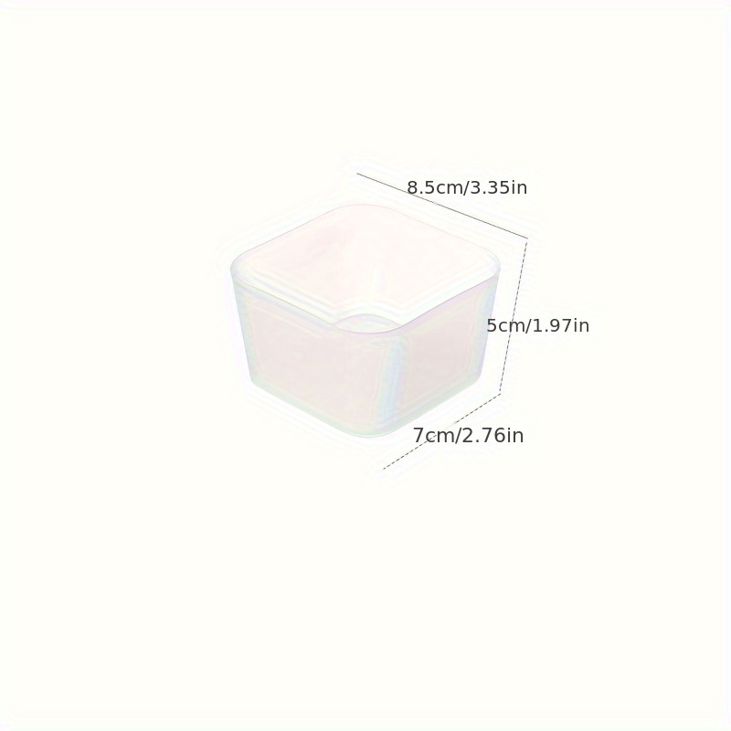 Drawer Divider Box Frosted Storage Box Desktop Cosmetic - Temu