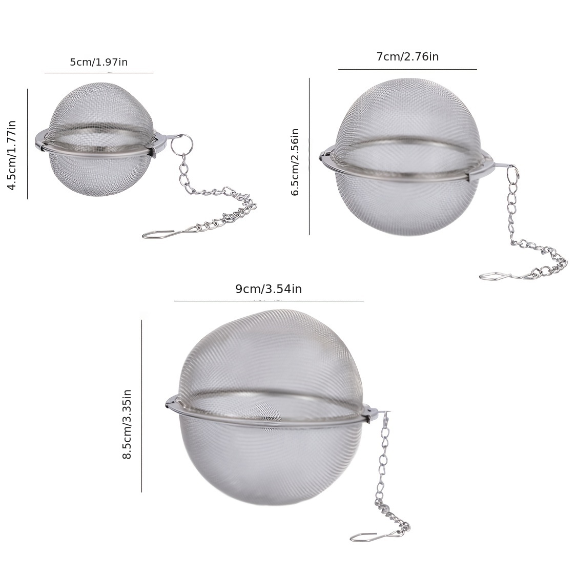 1 pack premium 304 stainless steel tea ball perfect for brewing delicious tea at home 3
