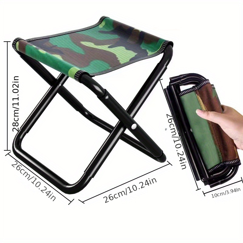 Aluminum Camping Chair Portable Lightweight Collapsible Folding