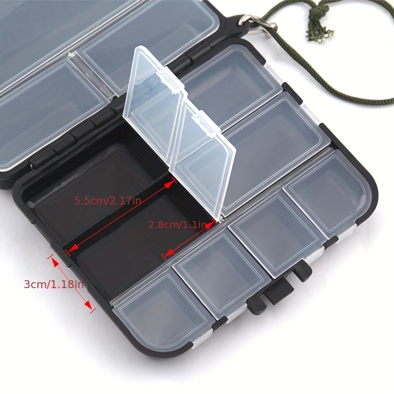 Multi-Functional Double-Layer Detachable Fishing Gear Accessories Storage  Box