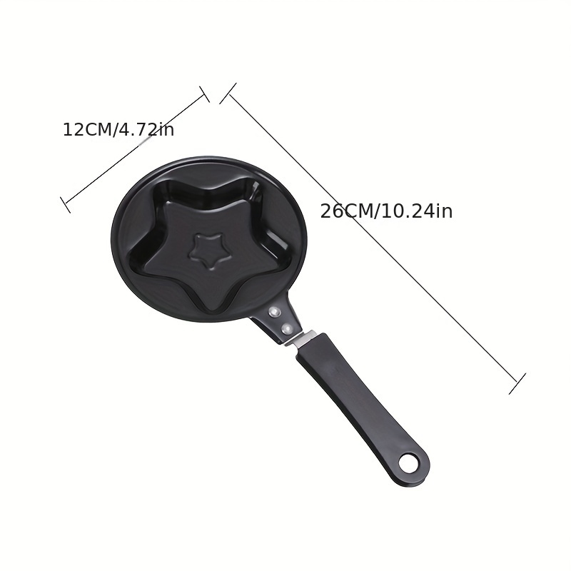 12cm Mini Frying Pan Stainless Steel Non Stick Breakfast Pot