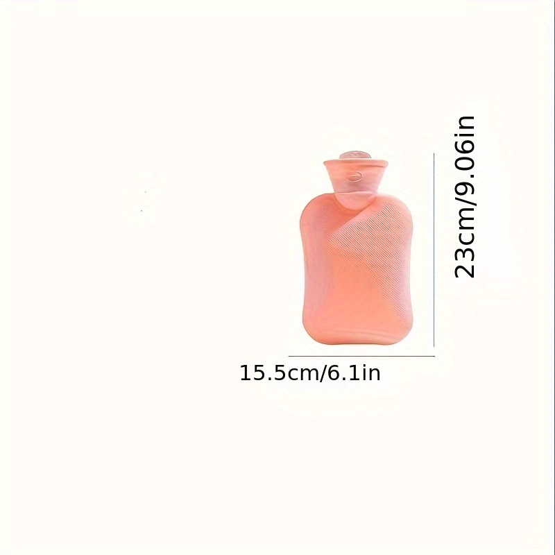 1pc Sac D'eau Chaude En PVC Bouillotte Épaisse Portable Sac - Temu