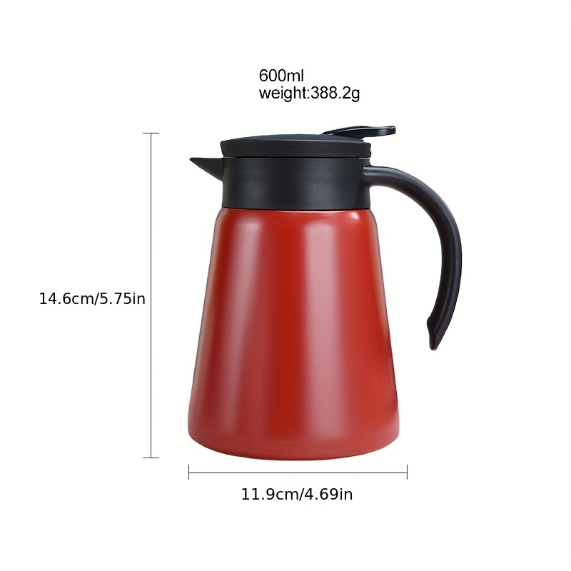 Insulated Teapot,Insulated coffee jug,2L Large Capacity Thermos, High-end  Household 316 Stainless Steel Thermos Outdoor Coffee Pot Tea Pot with  Filter