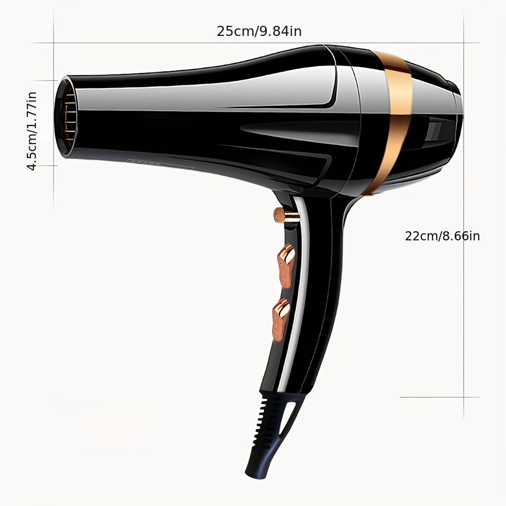 secador pelo potencia 1200w difusor flujo aire frío Temu Guatemala