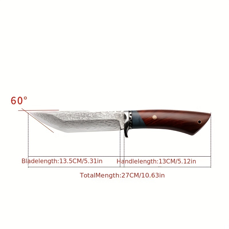 Premium Outdoor Survival Knife Exquisite Sheath Pocket - Temu