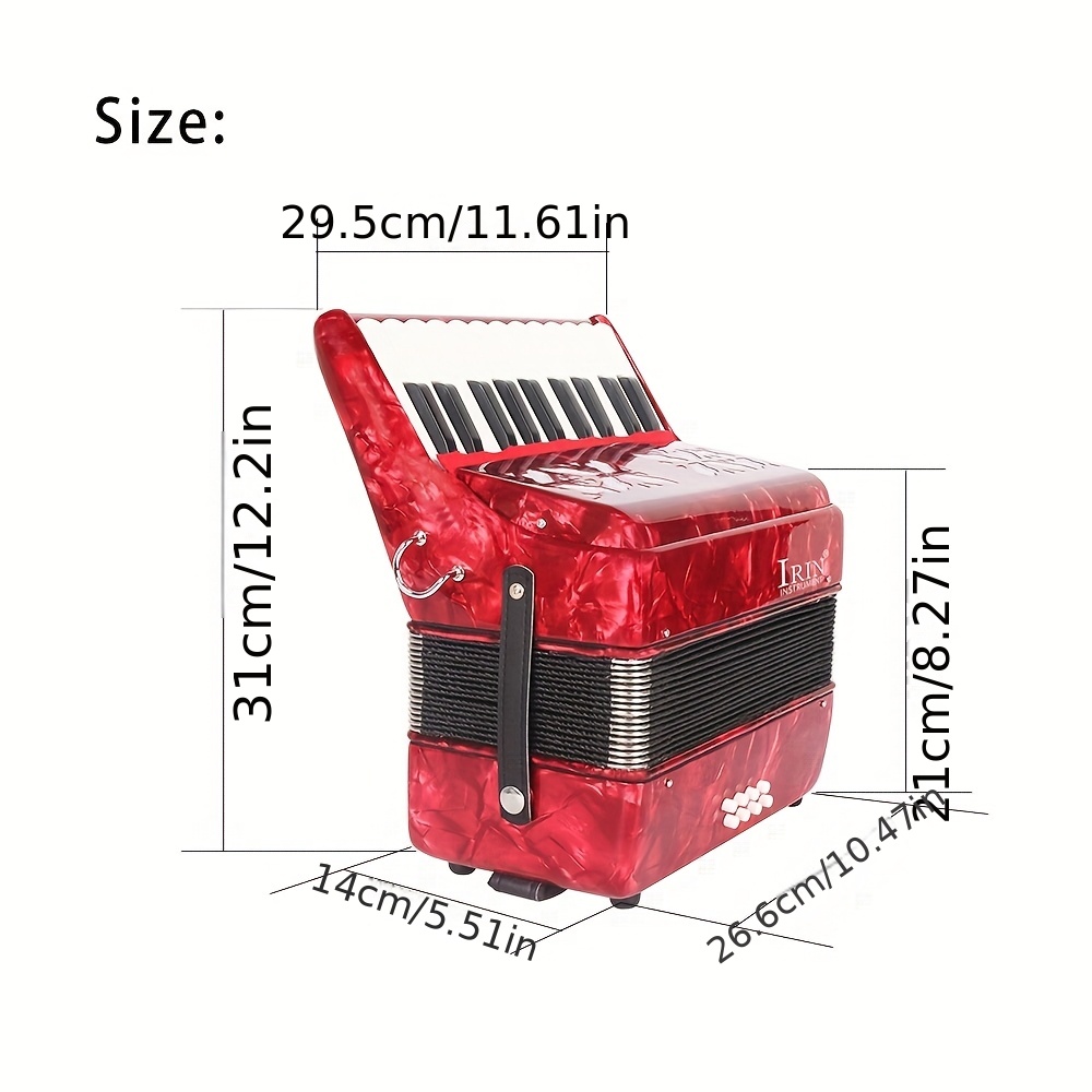   ar 80 22 key 8     accordion elegantly shaped and stylish exudes high end   unlock new professional     for exams and performances   1 accordion 1 pair of gloves 2 cleaning cloths 2