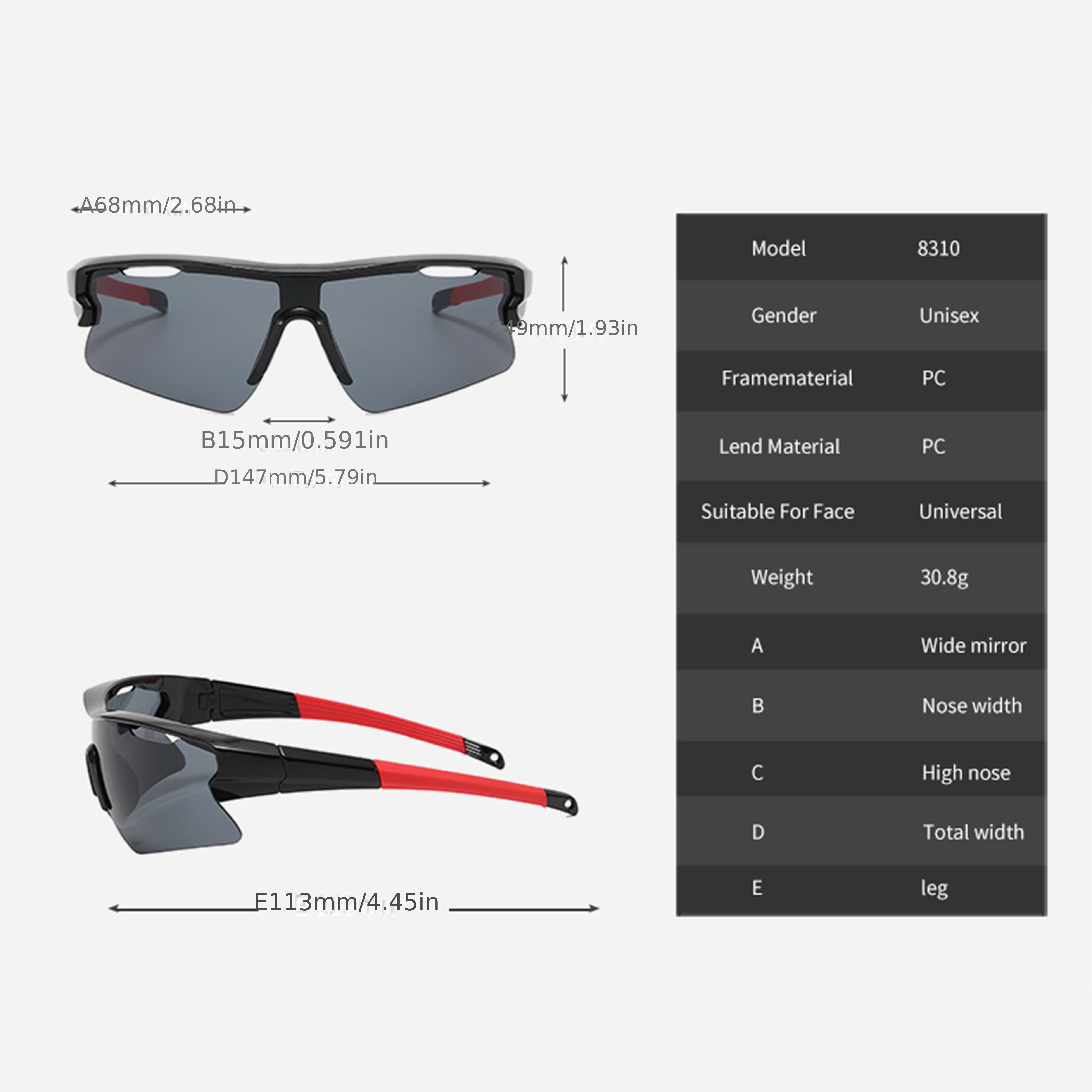 Fashion Sunglasses Women Sport Cycling Sunglasses Windproof - Temu